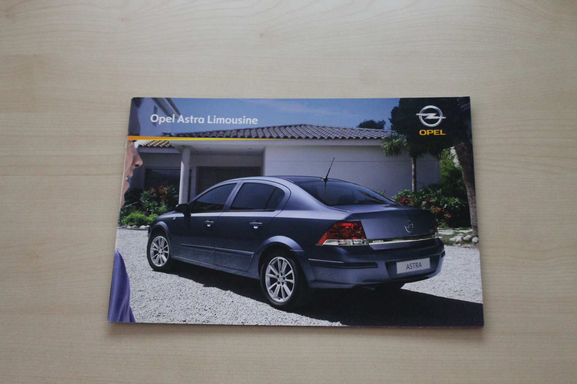 Opel Astra Limousine Prospekt 12/2008