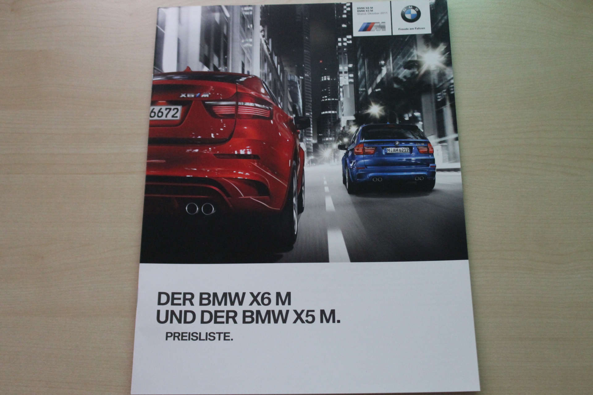 BMW X5 M X6 M - Preise & Extras - Prospekt 10/2011