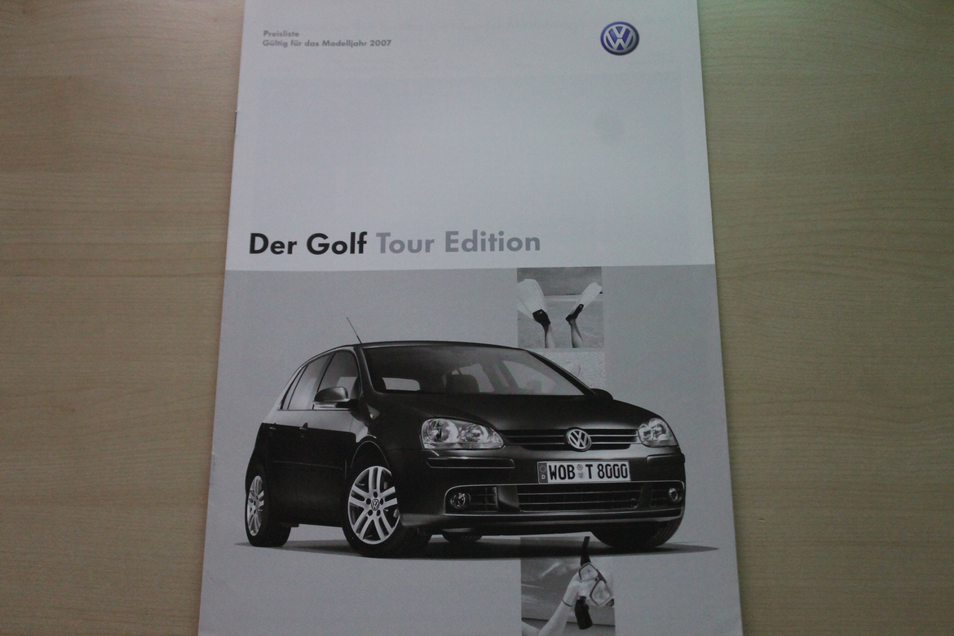 VW Golf V - Tour Edition - Preise & Extras - Prospekt 02/2007