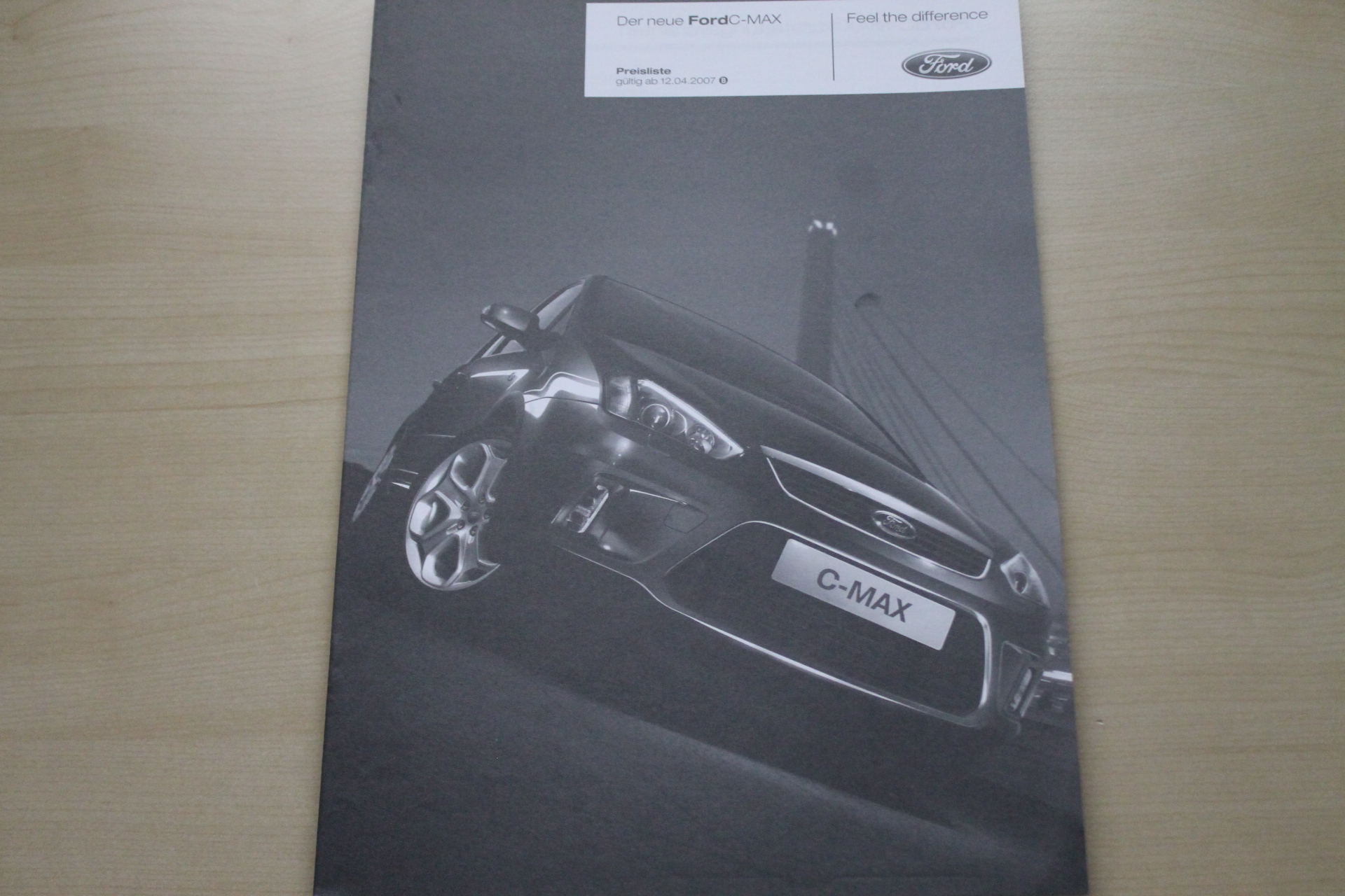 Ford C-Max - Preise & tech. Daten & Ausstattungen - Prospekt 04/2007