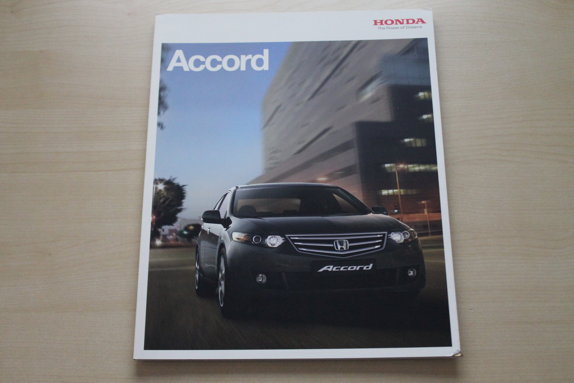 Honda Accord Prospekt 05/2008