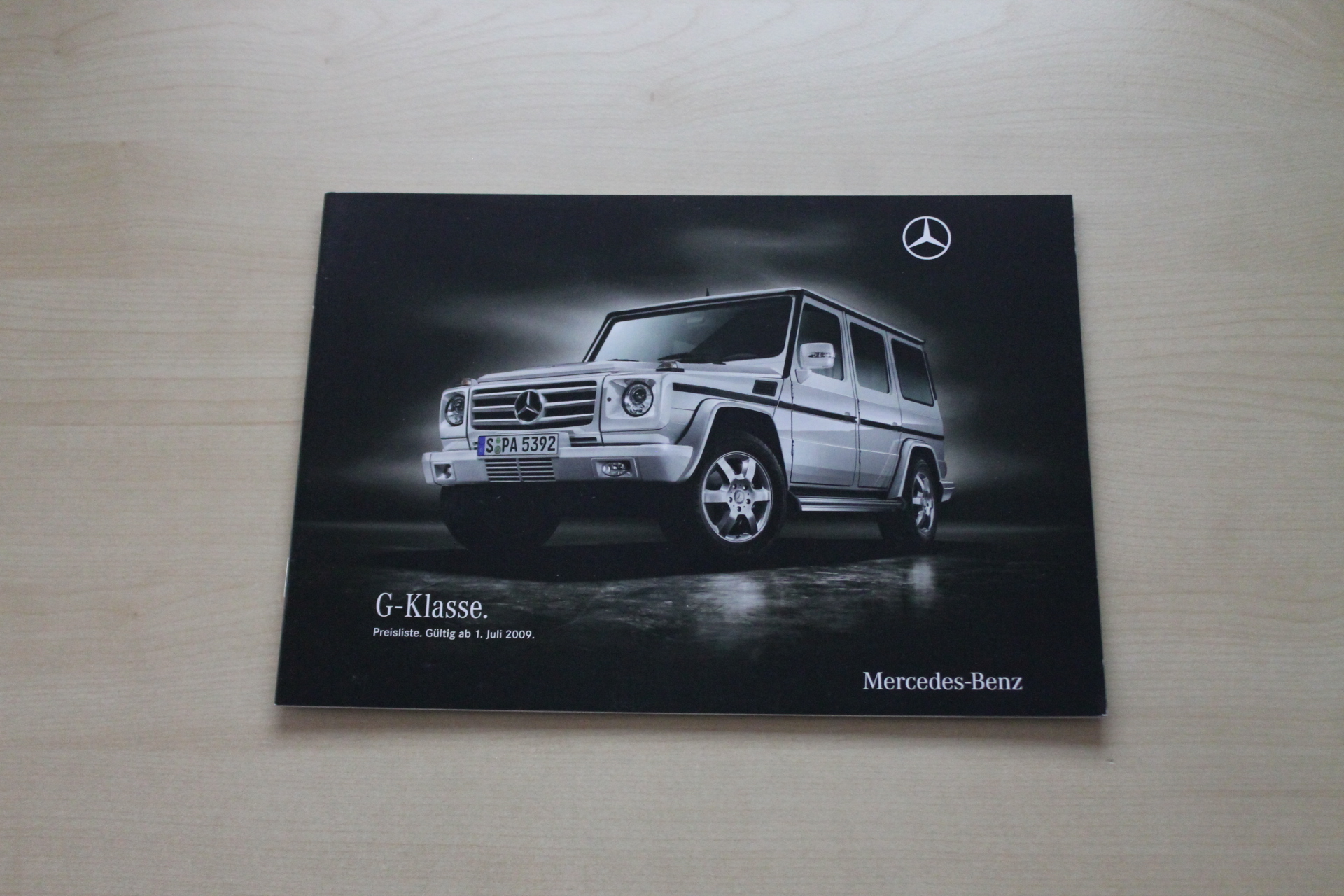 Mercedes G-Klasse - Preise & Extras - Prospekt 01/2009