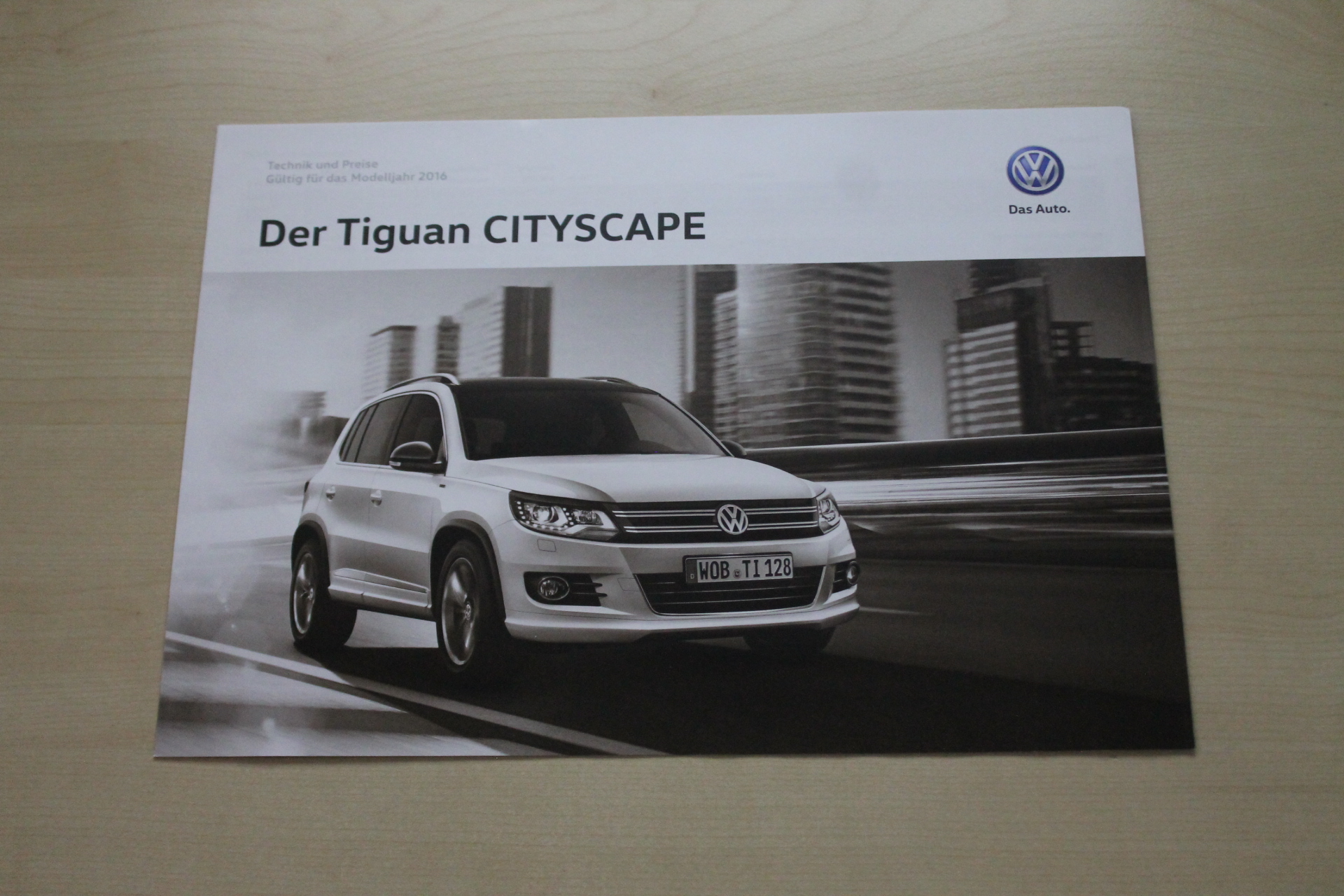 VW Tiguan - Cityscape - Technik & Preise & Extras - Prospekt 06/2015