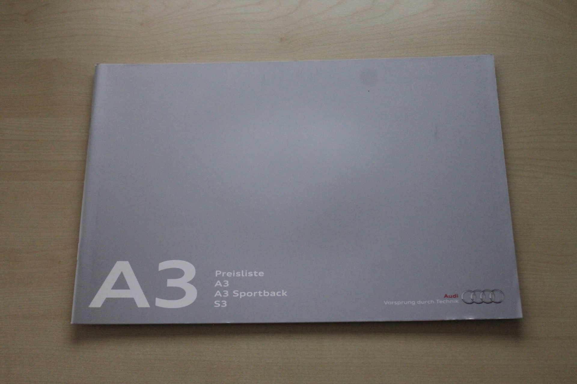 Audi A3 S3 Sportback - Preise & Extras - Prospekt 09/2012