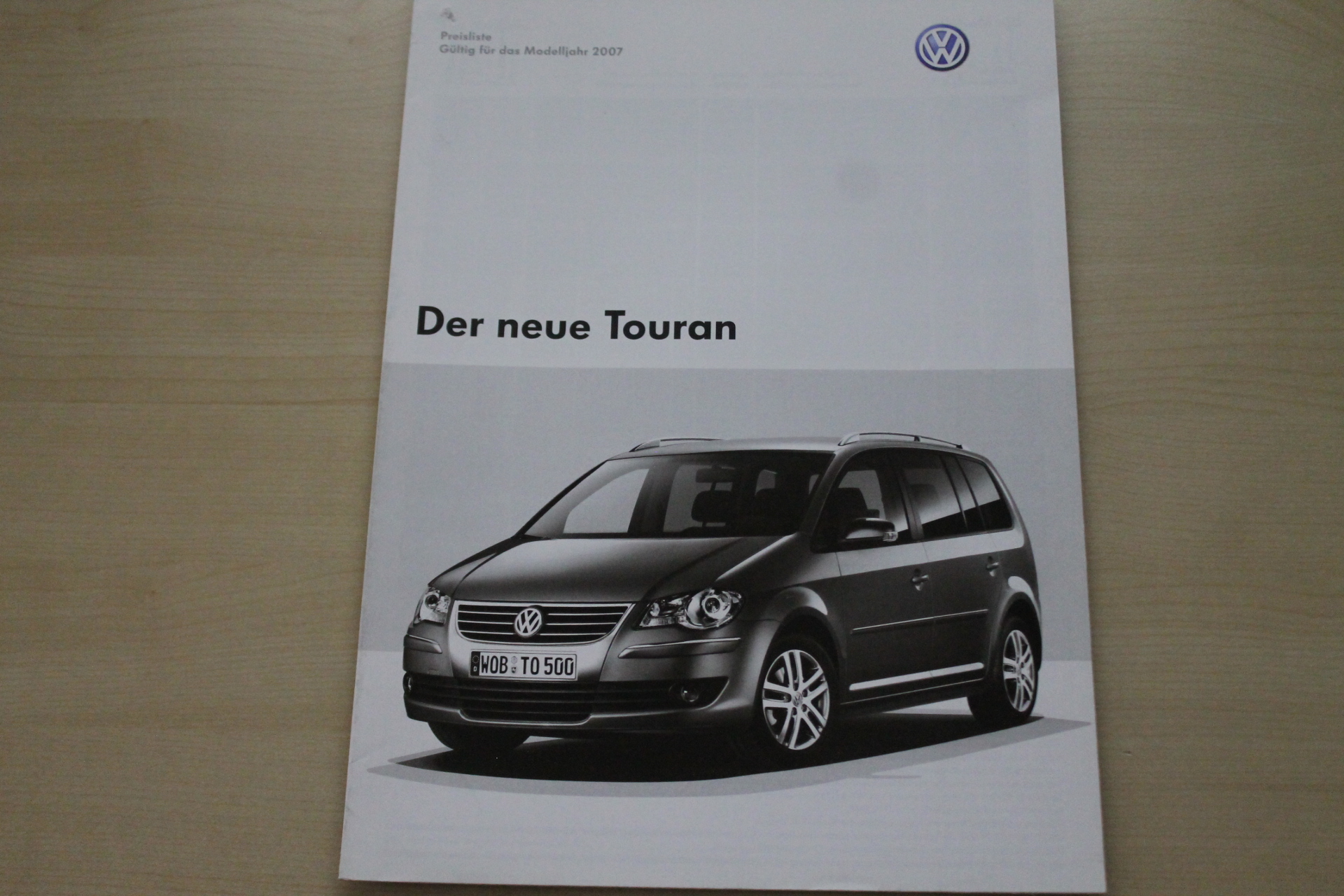 VW Touran - Preise & Extras - Prospekt 09/2006