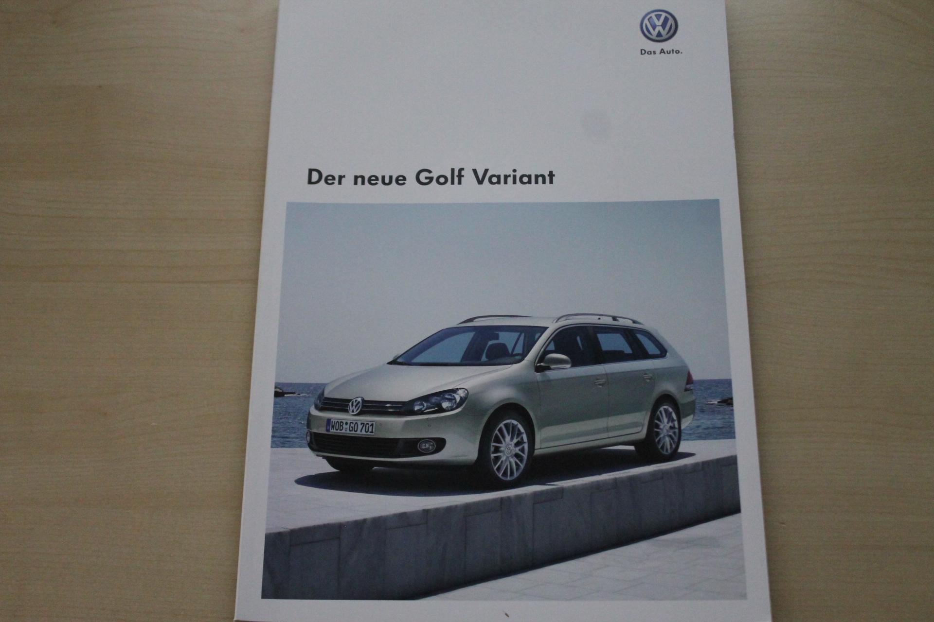 VW Golf VI Variant Prospekt 09/2009