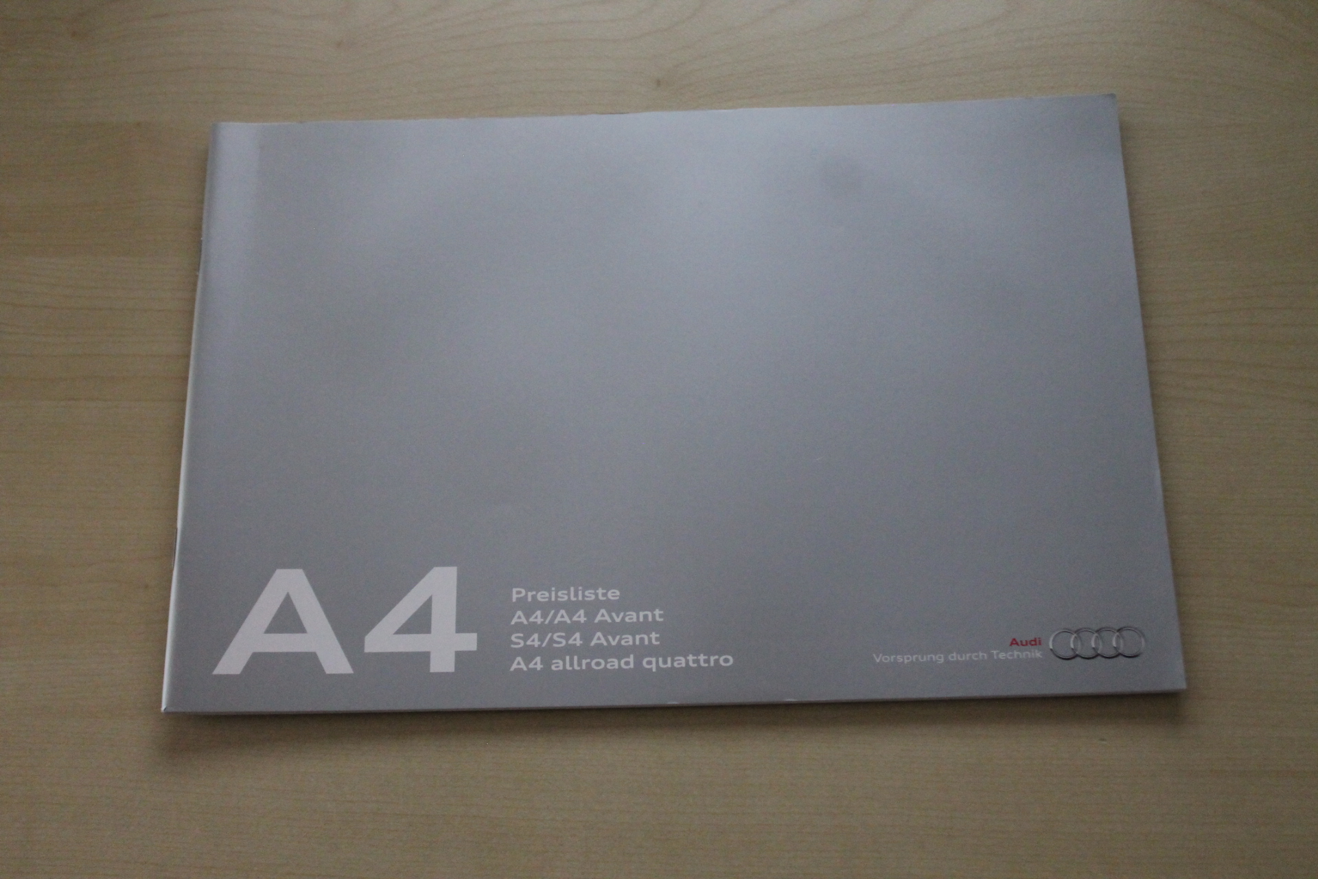 Audi A4 S4 Avant allroad - Preise & Extras - Prospekt 04/2013