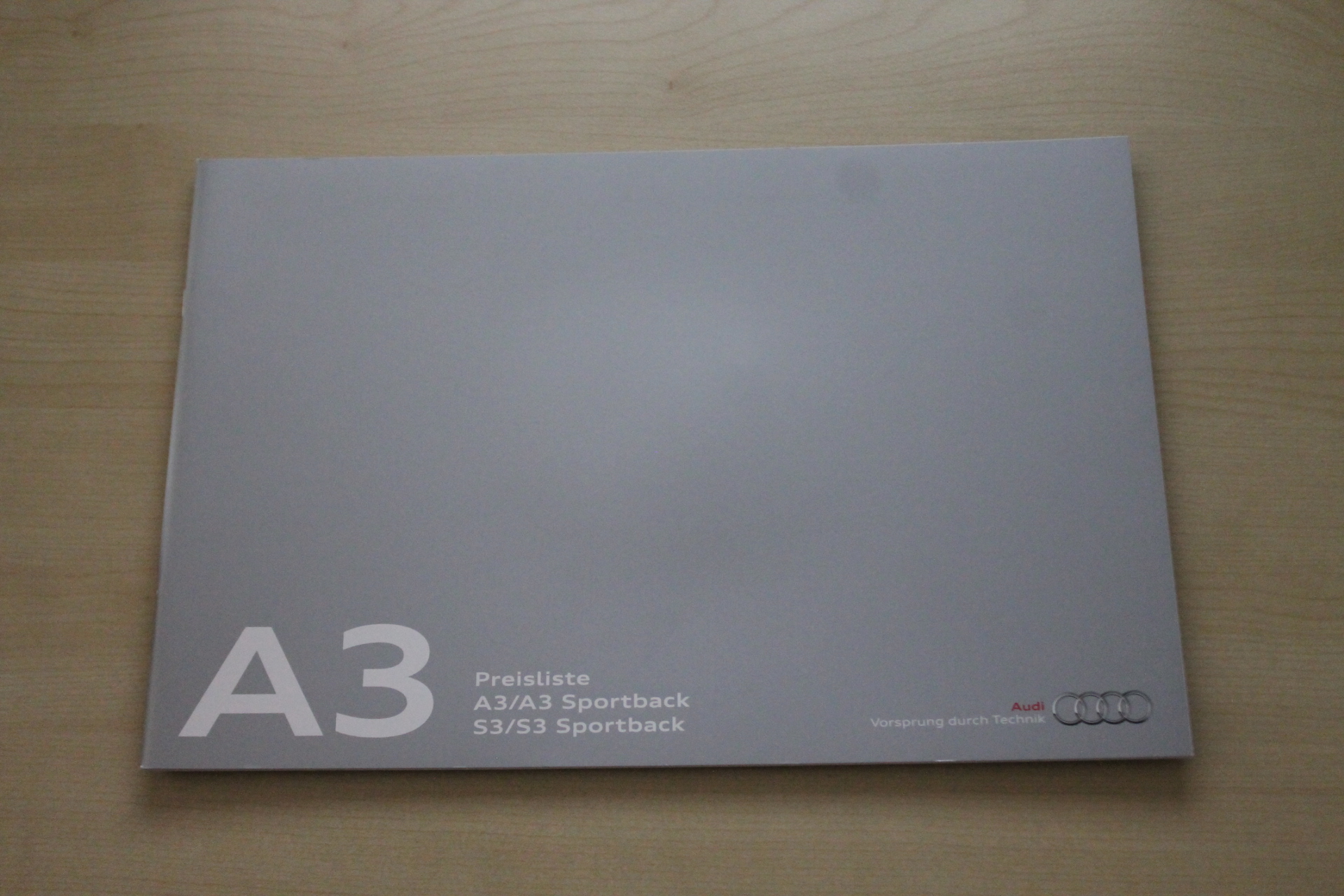 Audi A3 S3 Sportback - Preise & Extras - Prospekt 04/2013