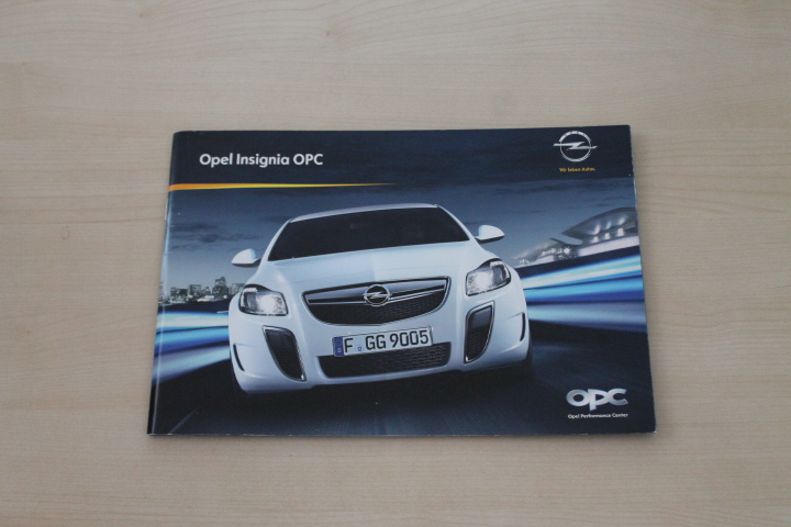 Opel Insignia + Sports Tourer OPC Prospekt 07/2011