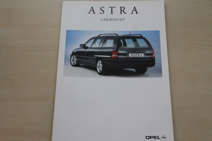 Opel Astra F Caravan 16V Prospekt 07/1993
