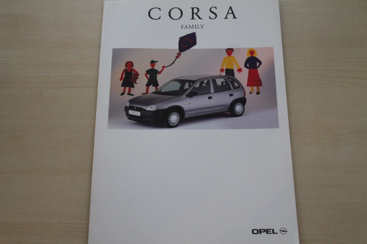 Opel Corsa B - Family - Prospekt 04/1996