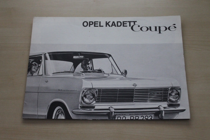Opel Kadett Coupe Prospekt 09/1963