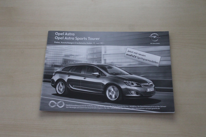 Opel Astra + Sports Tourer - Preise & t. Daten & Ausstattungen - Prospek