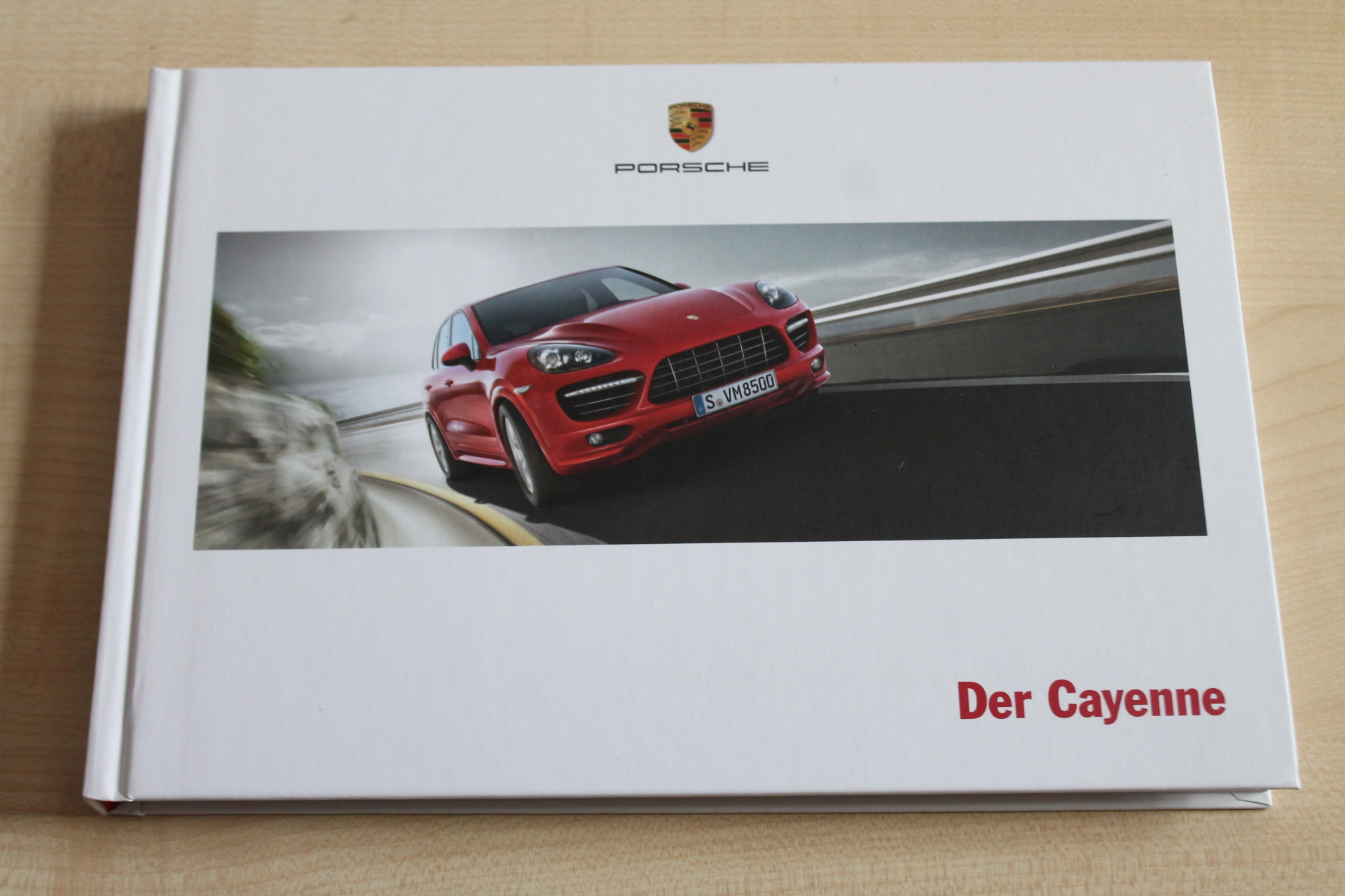 Porsche Cayenne - Hardcover - Prospekt 06/2012
