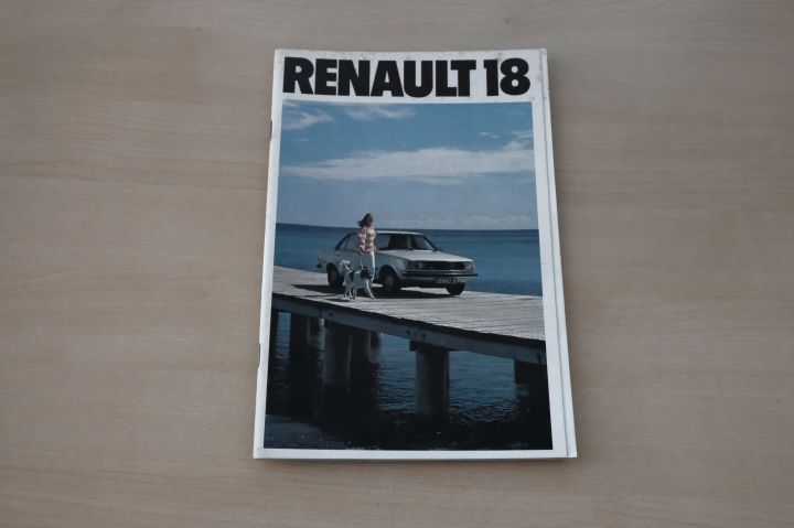 Renault R 18 Prospekt 197?