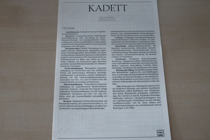 Prospekte