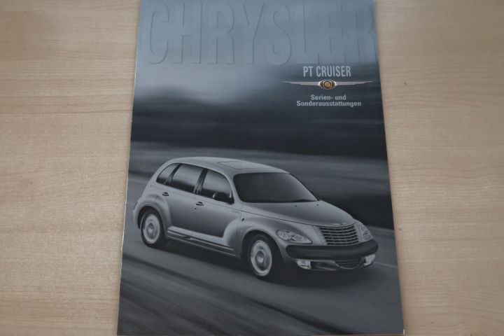 Chrysler PT Cruiser - technische Daten & Ausstattungen - Prospekt 01/2001