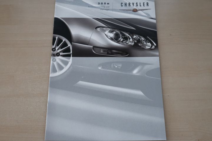 Chrysler 300 M - technische Daten & Ausstattungen - Prospekt 09/1999