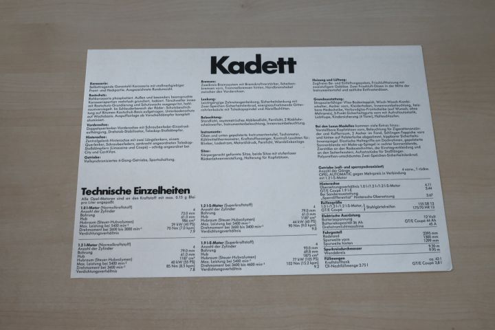 Prospekte