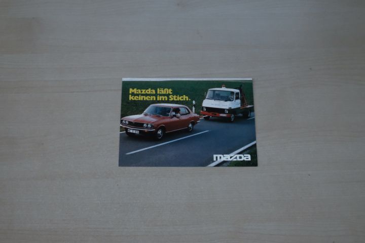 Mazda 616 Limousine Postkarte 197?