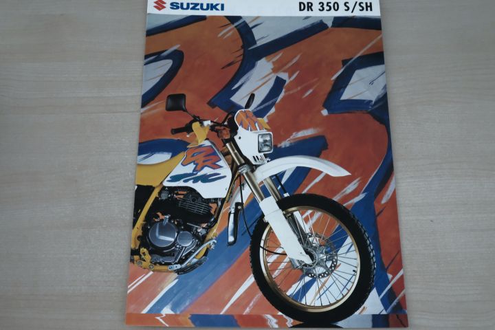Suzuki DR 350 S SH Prospekt 199?