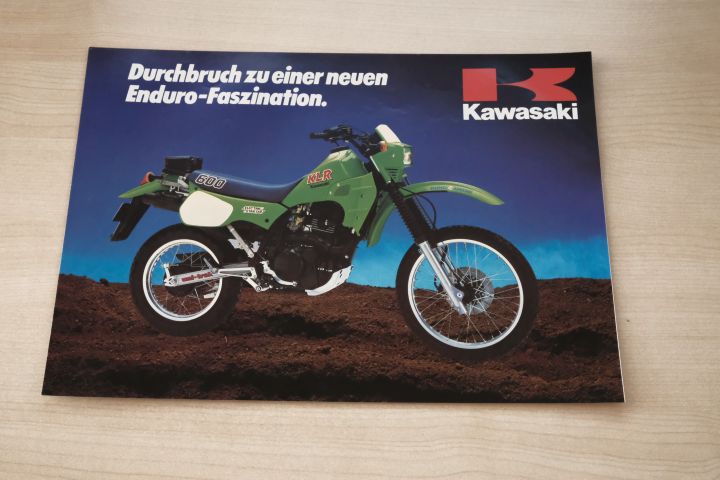 Kawasaki KLR 600 E Prospekt 198?