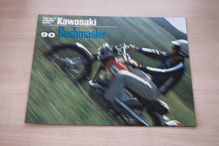 Kawasaki 90 Bushmaster G3TR G3SS Prospekt 1969