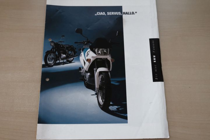 BMW F 650 Prospekt 199?