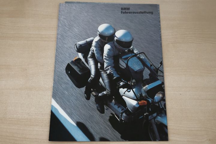 BMW Motorrad - Fahrerausstattung - Prospekt 198?