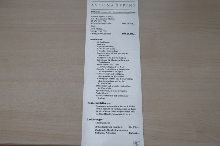 Prospekte
