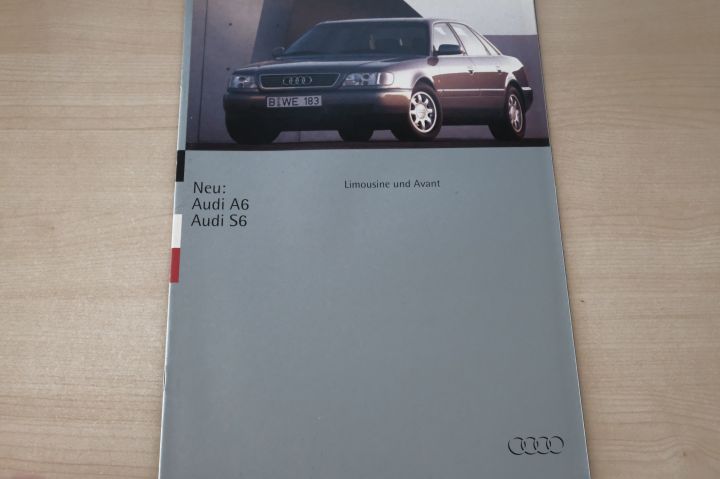Audi S6 - Limousine + Avant - Prospekt 04/1994