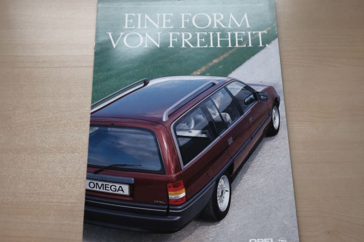 Opel Kadett Caravan - Omega Caravan - Club - Prospekt 09/1989