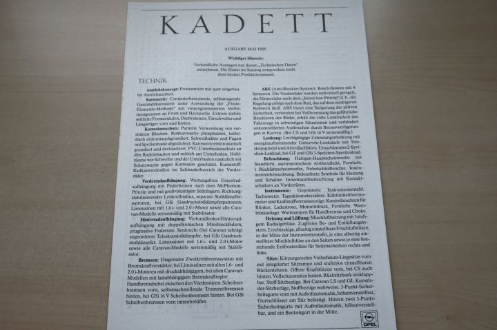 Prospekte
