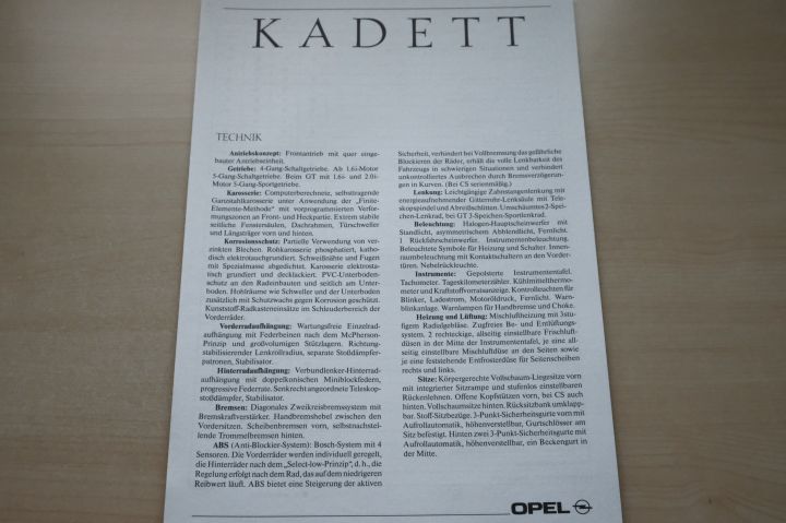 Prospekte