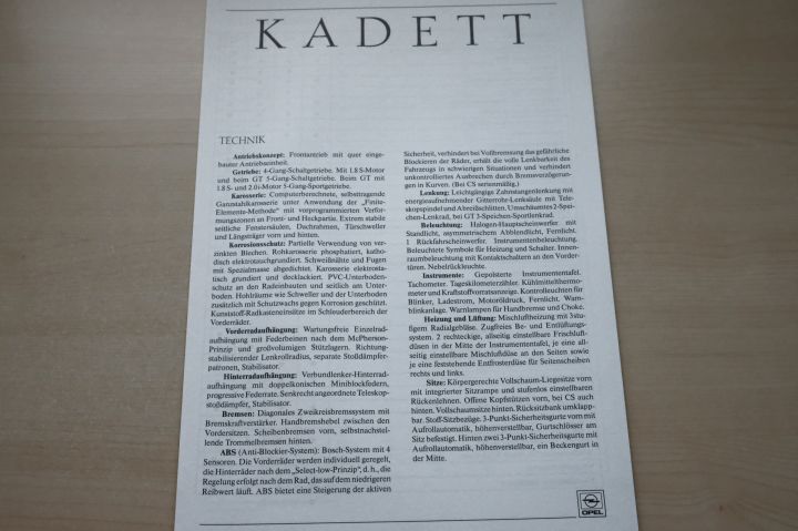 Prospekte