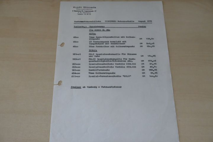 Prospekte