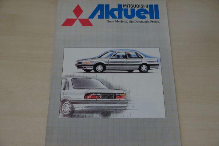 Mitsubishi Galant - aktuell - Prospekt 03/1988