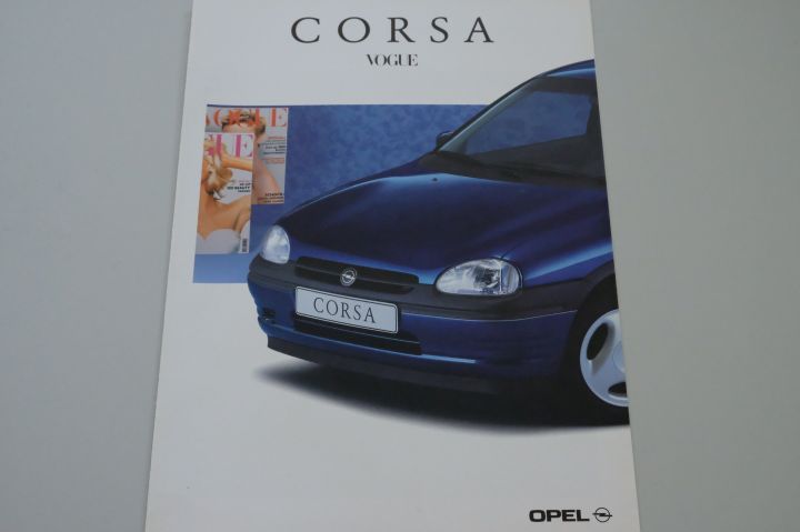 Opel Corsa B - Vogue - Prospekt 08/1996