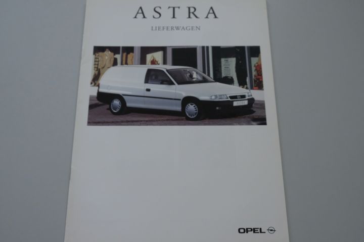 Opel Astra F Lieferwagen Prospekt 02/1993