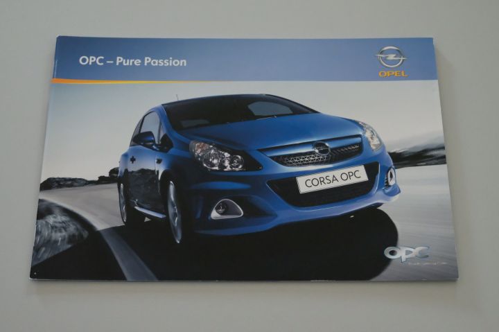 Opel Corsa D - Astra - Zafira - Meriva - OPC - Prospekt 11/2008