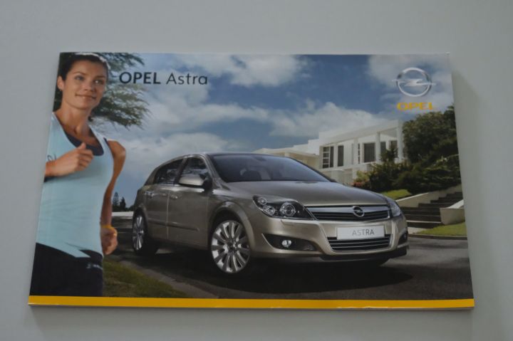 Opel Astra Prospekt 11/2007