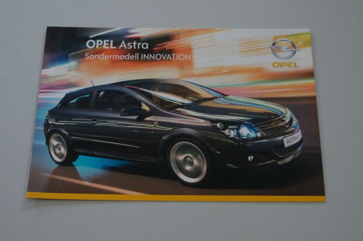 Opel Astra - Innovation - Prospekt 01/2008