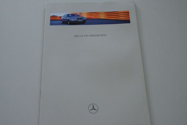 Mercedes CLK W208 Coupe Prospekt 01/1997