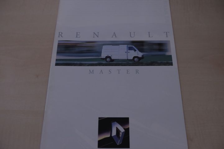 Renault Master Prospekt 08/1992