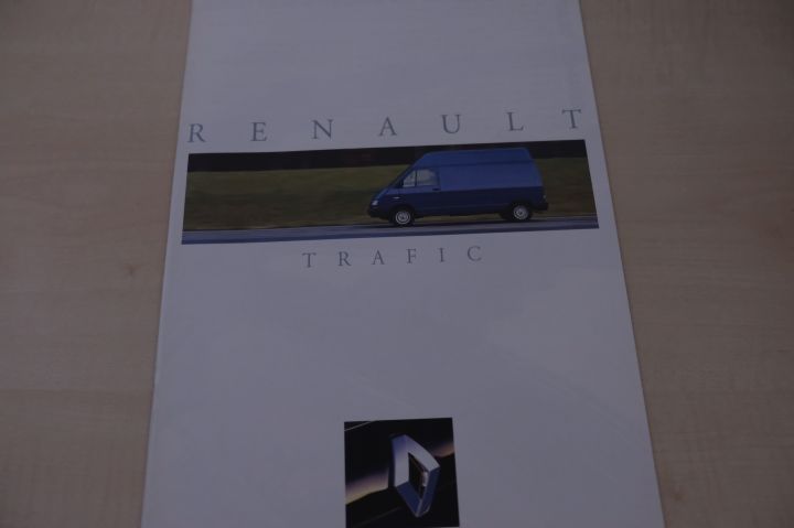 Renault Trafic Prospekt 08/1992