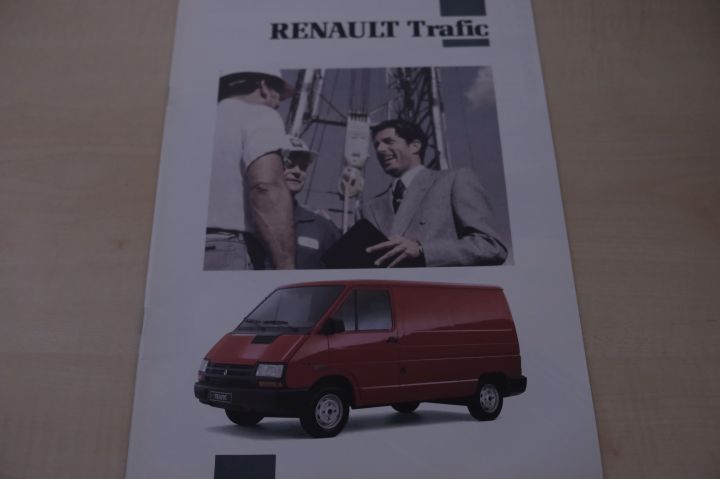 Renault Trafic Prospekt 12/1991