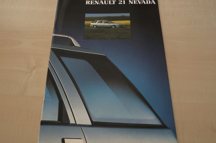 Renault R 21 Nevada Prospekt 01/1991