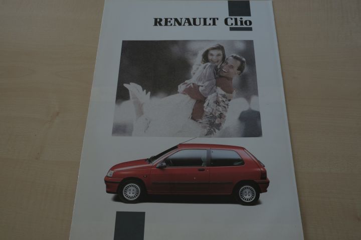 Renault Clio inkl. 16V + Baccara Prospekt 07/1991