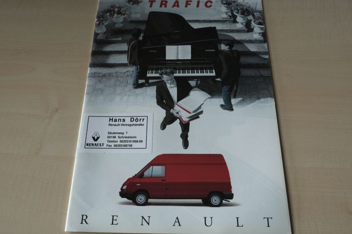 Renault Trafic Prospekt 10/1993
