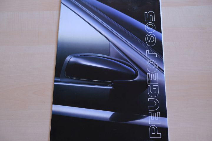 Peugeot 605 Prospekt 1990